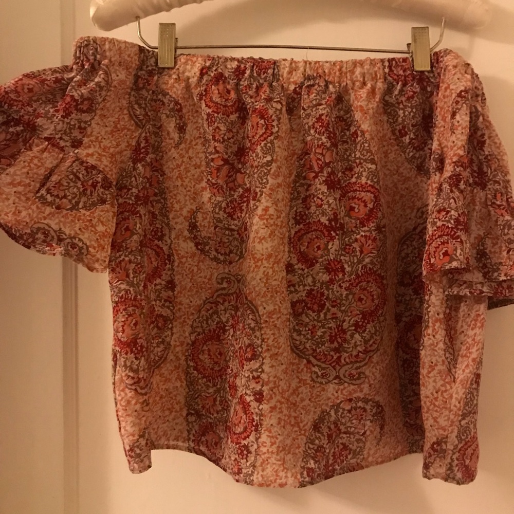 Madewell off the shoulder top